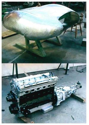 Jaguar XKSS Re-Creation by Tempero 1957 года 